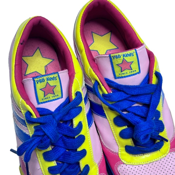 Pro Keds Patent Leather Style Bright Colored Sneakers Tennis Shoes main image 8
